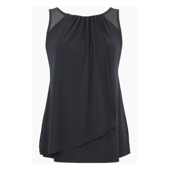 New MiracleSuit Mariella Underwire tank Swimsuit Slimming Tankini Swim top Solid - Picture 3 of 3